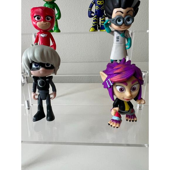 Disney Junior PJ Masks Toy Figure Lot Romeo Luna PJ Mask Owlette Gekko Rip - Picture 3 of 8